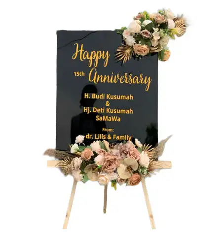 Papan Bunga Akrilik Sumberpasir