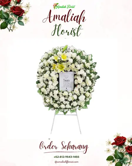 Krans Bunga Duka Sumberpasir